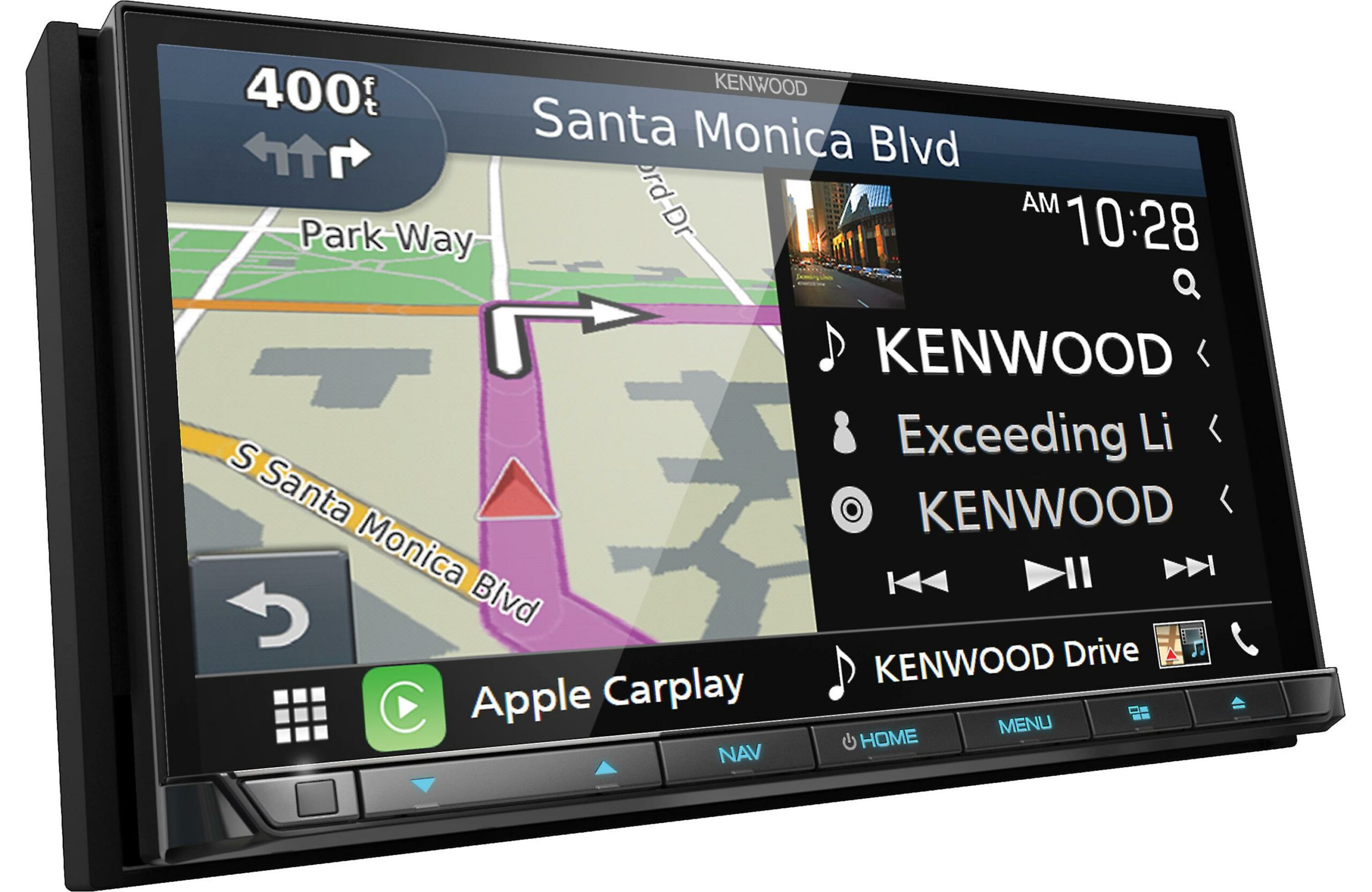 AV Navigation System with Bluetooth